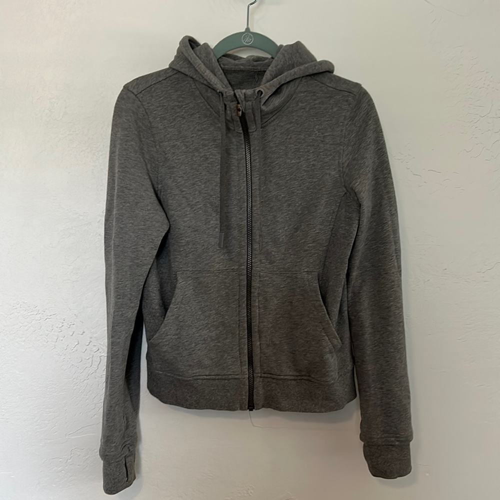 lululemon athletica Charcoal Hoodie Jacket